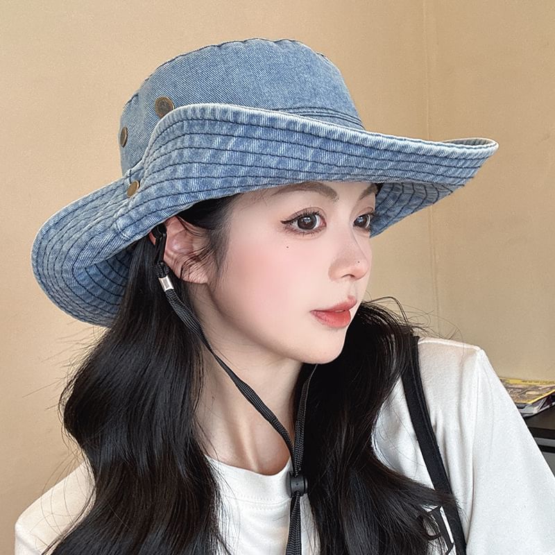 Denim Hat Boonie Washed