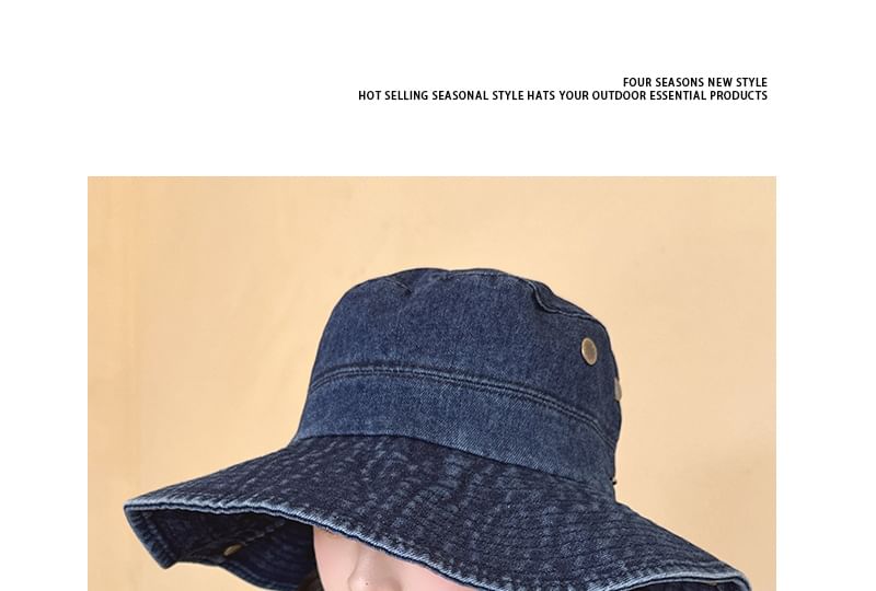 Denim Hat Boonie Washed