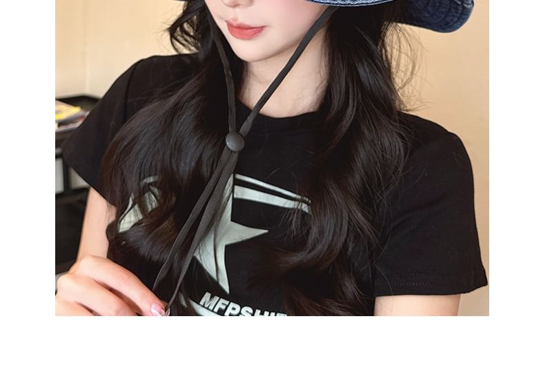 Denim Hat Boonie Washed