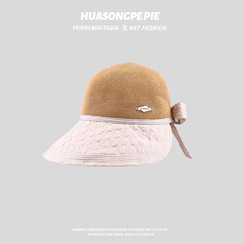 Sun Textured Panel Hat Woven