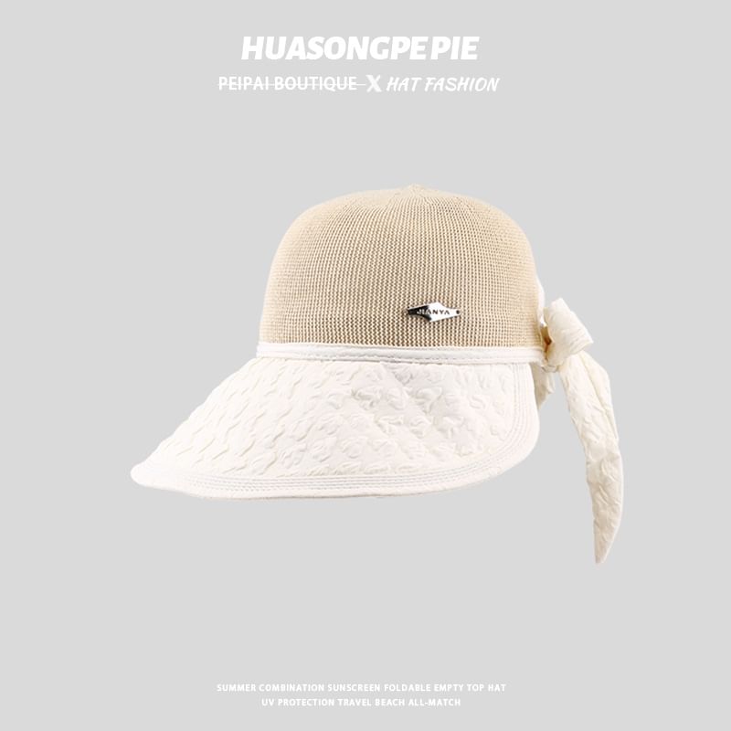 Sun Textured Panel Hat Woven
