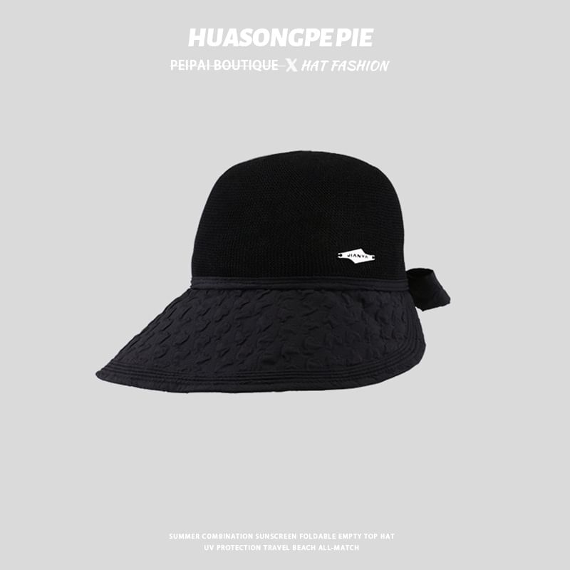 Sun Textured Panel Hat Woven