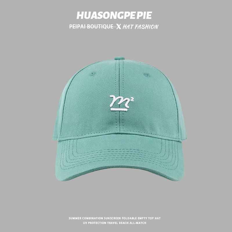 Embroidered Cap Baseball Lettering