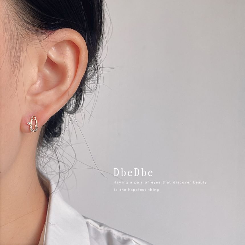 Rhinestone Cuff Earring