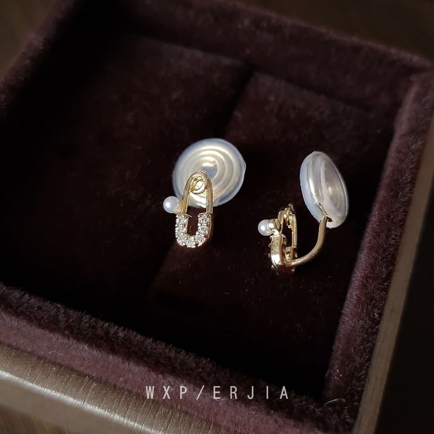 Rhinestone Cuff Earring