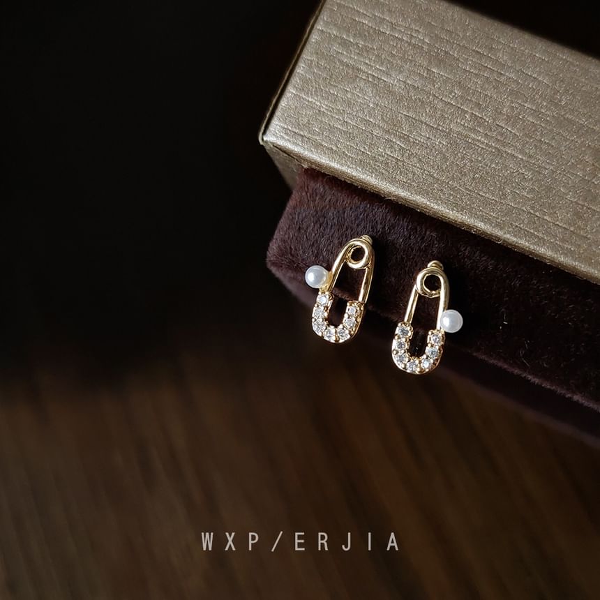 Rhinestone Cuff Earring