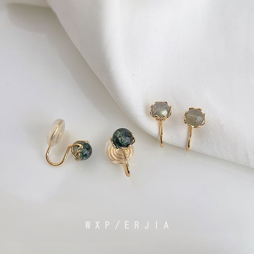 Gemstone Earring Cuff