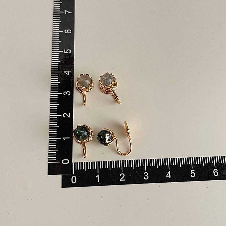 Gemstone Earring Cuff