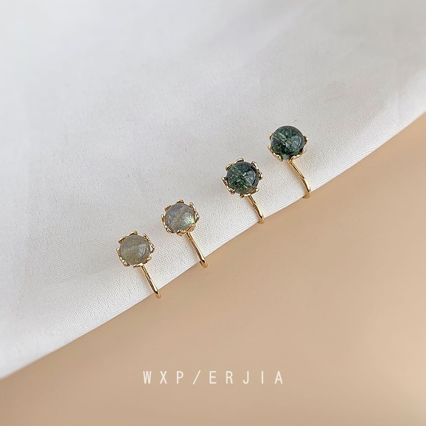 Gemstone Earring Cuff