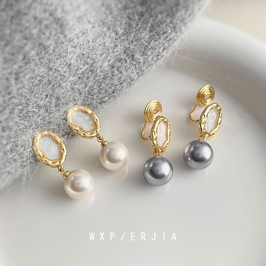 Faux Earring Cuff Pearl
