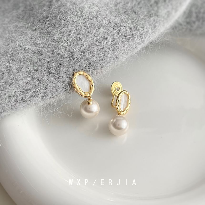 Faux Earring Cuff Pearl