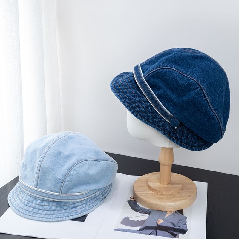 Denim Cap Newsboy