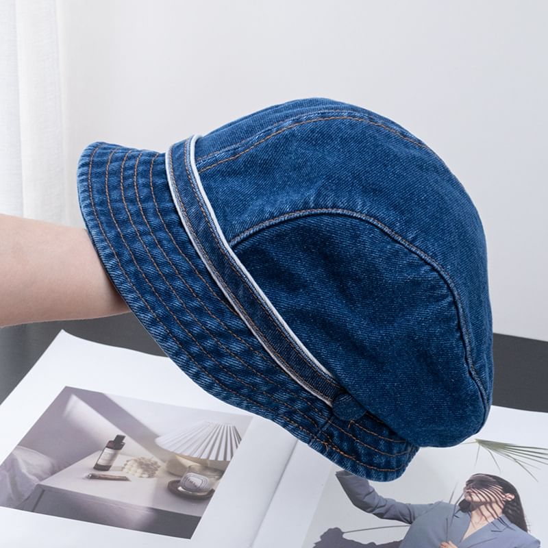 Denim Cap Newsboy