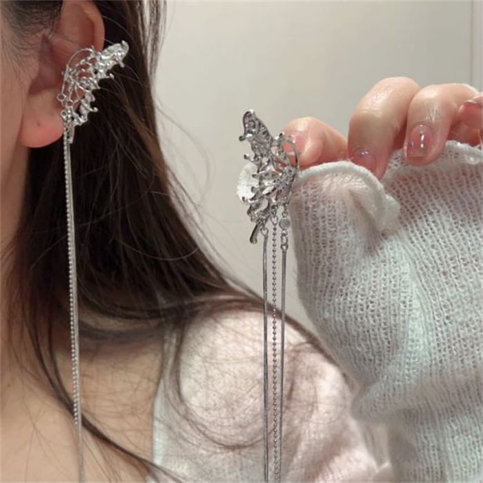 Ear Alloy Butterfly Cuff