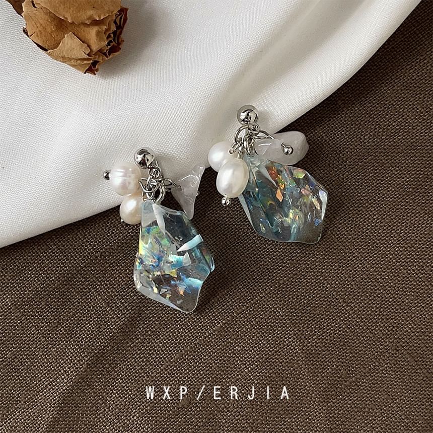 Crystal Pearl Faux Alloy Cuff Ear Freshwater