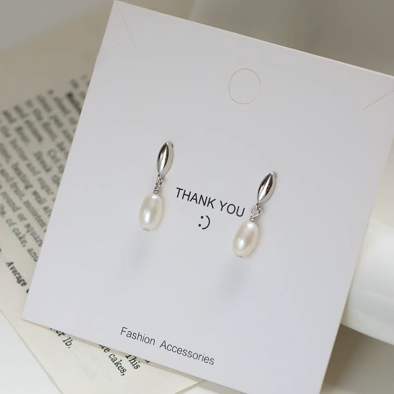 Earring Pearl Faux Drop