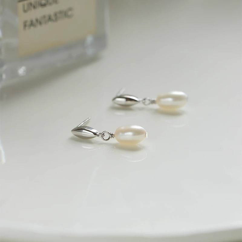 Earring Pearl Faux Drop