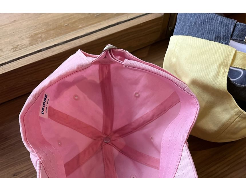 Baseball Bow Cap Embroidered