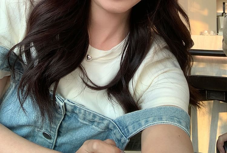 Cap Bow Denim Baseball