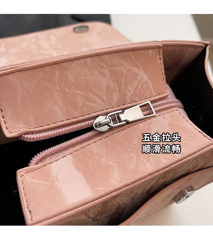 Charm Bag Patterned Set Backpack /