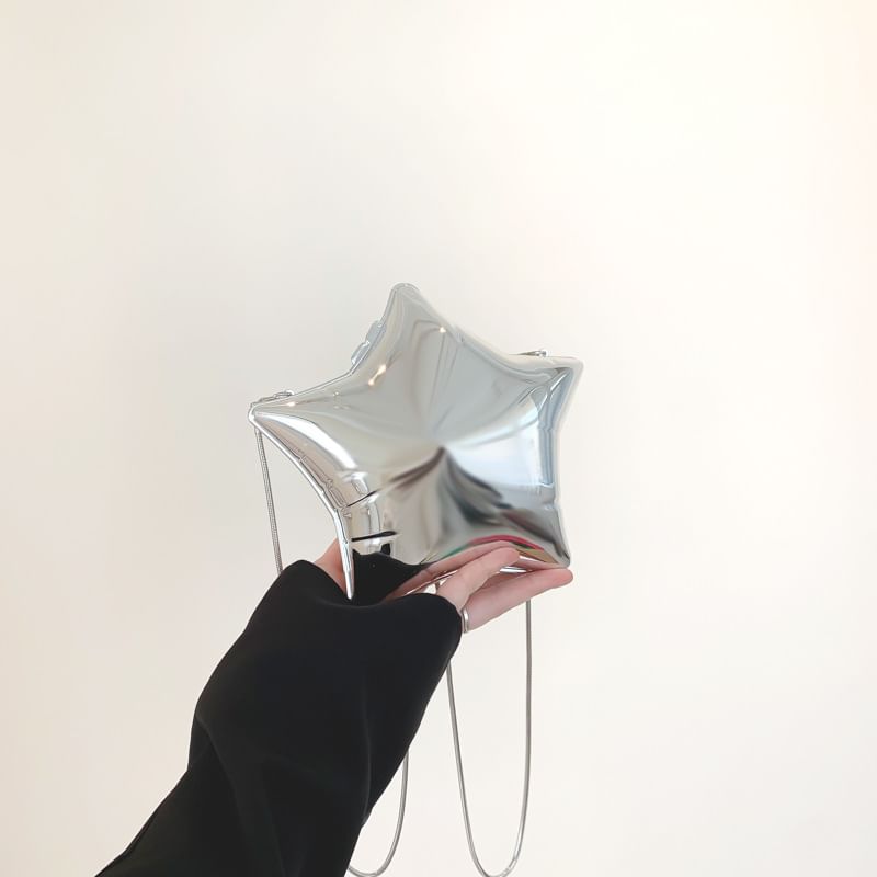 Chain Crossbody Bag Star Strap