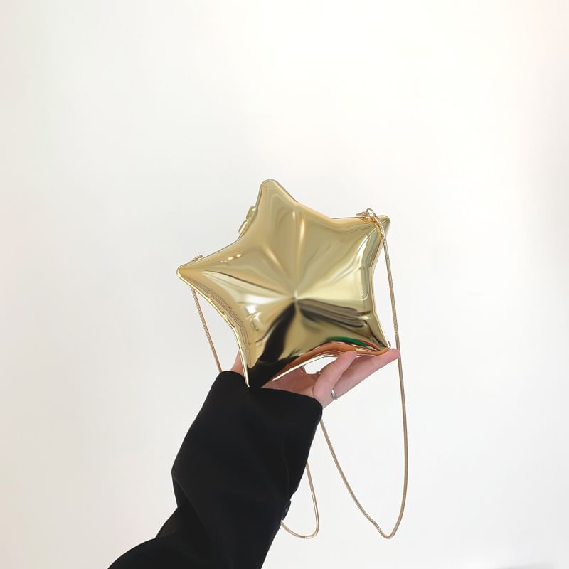 Chain Crossbody Bag Star Strap