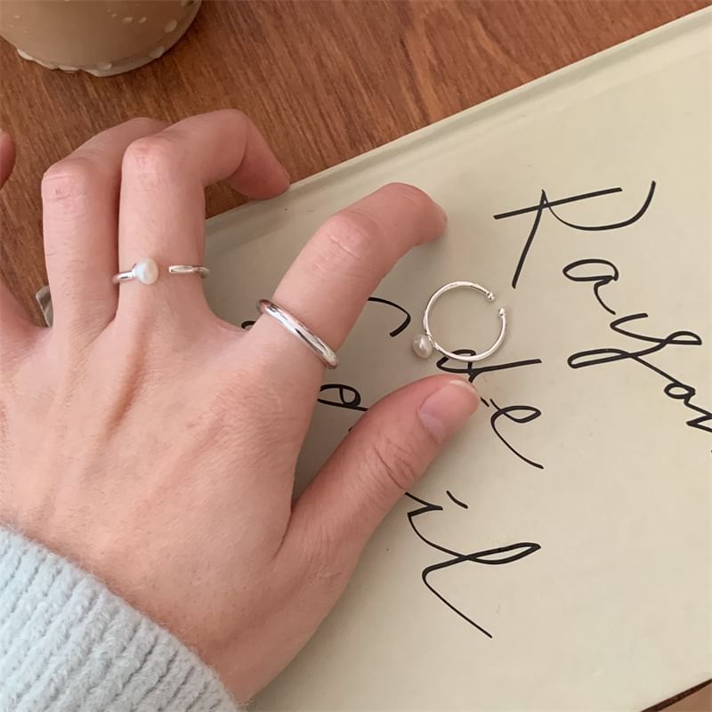 Pearl Faux Ring