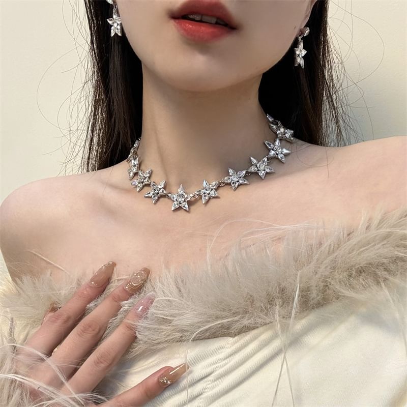 Necklace / Drop Earring Star