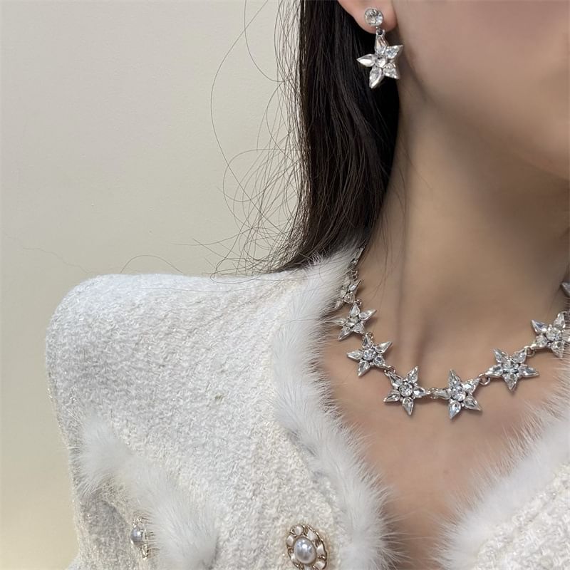 Necklace / Drop Earring Star