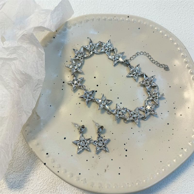 Necklace / Drop Earring Star