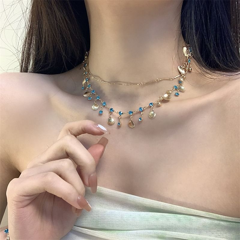 Necklace / Rhinestone Bracelet