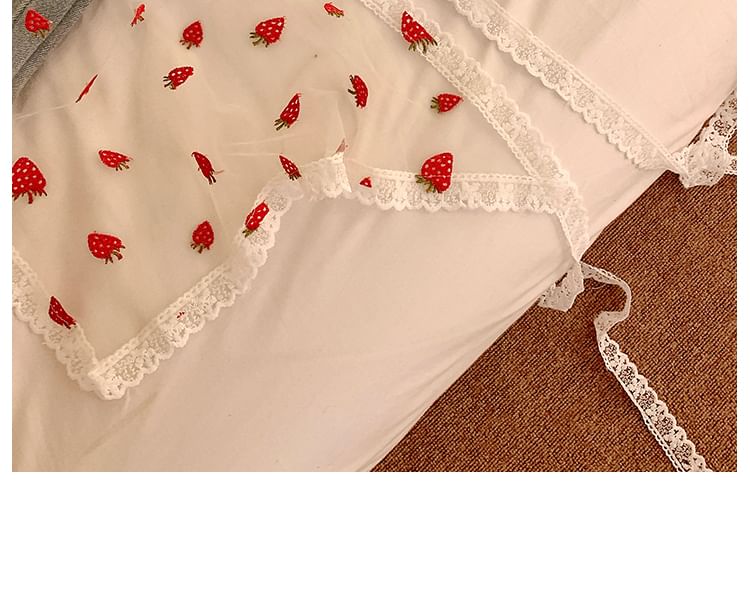 Head Designs) Trim Triangle Lace Scarf (Various