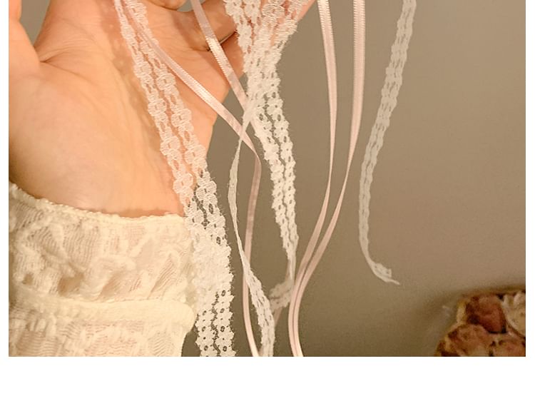 Ribbon Hair Clamp of Lace 2: Set