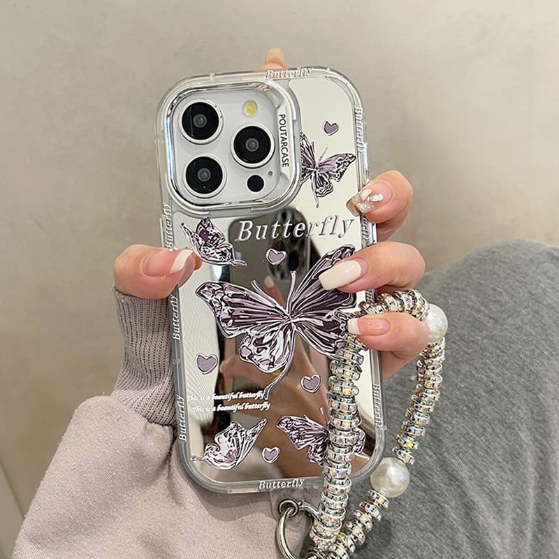 Mirrored Butterfly Phone Case