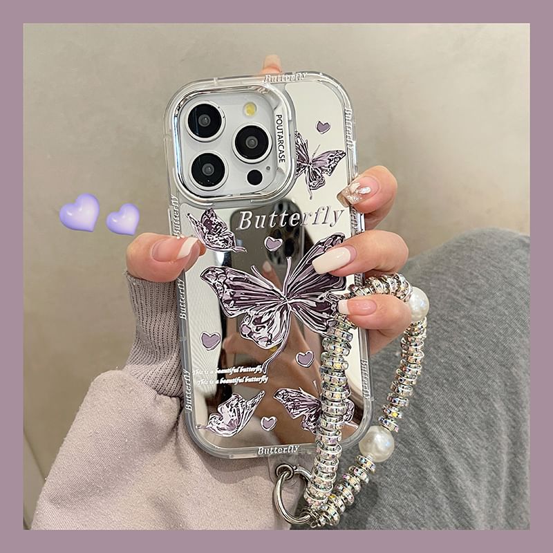Mirrored Butterfly Phone Case