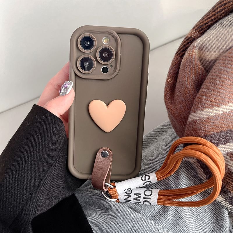 Lettering Case Phone Strap