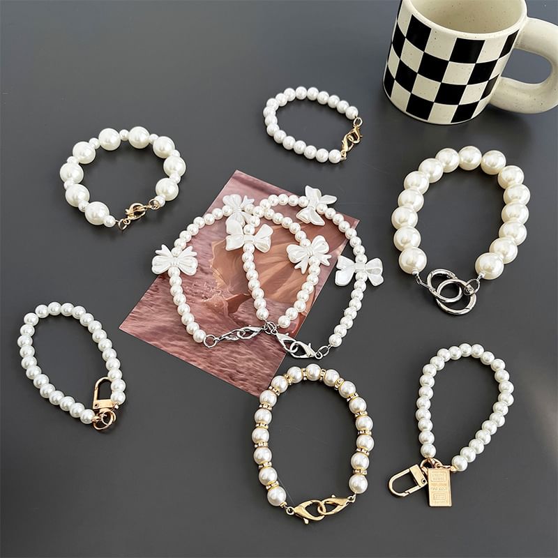 Faux (Various Pearl Strap Designs) Phone