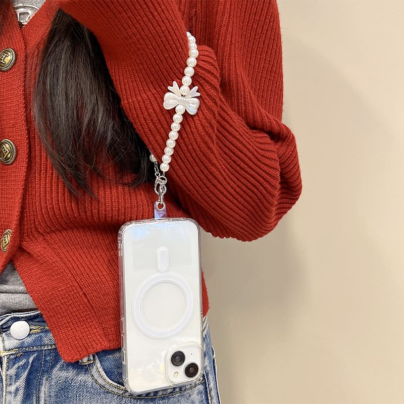 Faux (Various Pearl Strap Designs) Phone
