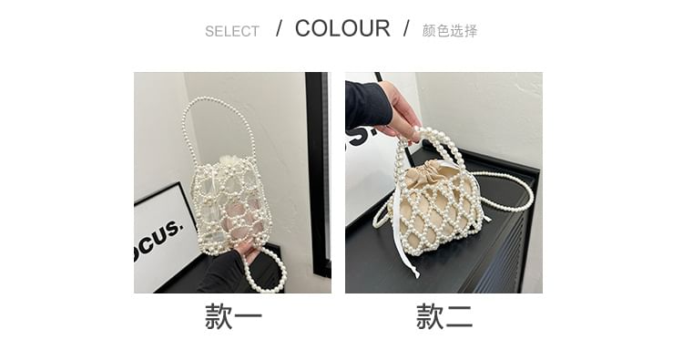 Designs) Bag Pearl (Various Faux Crossbody