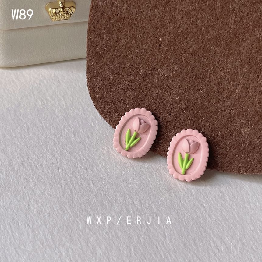 Alloy Tulip Ear Cuff