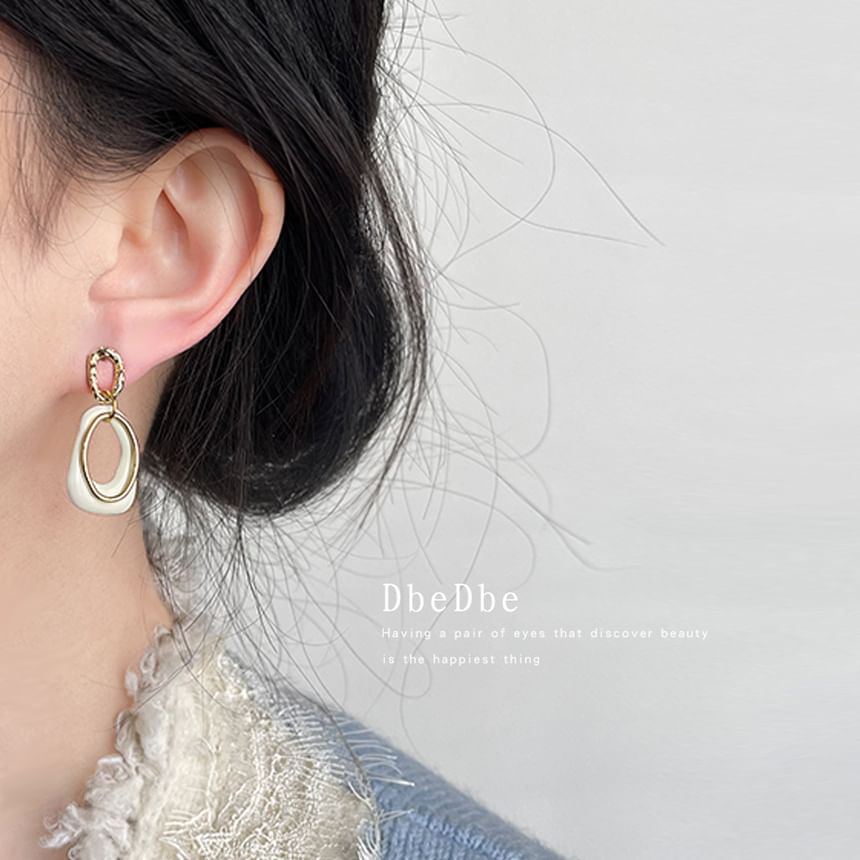 Irregular Alloy Earring Hoop Dangle