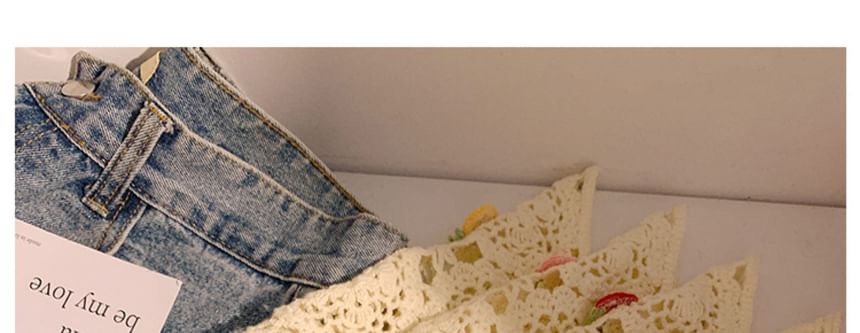 (Various Head Triangle Scarf Designs) Embroidered