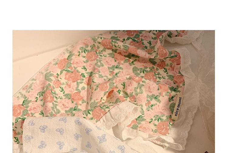 Print Head Floral Triangle (Various Designs) Scarf