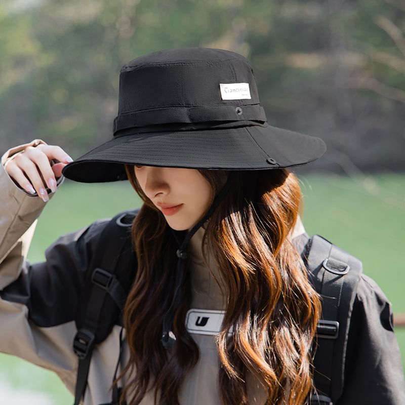 Boonie Hat Lettering Applique