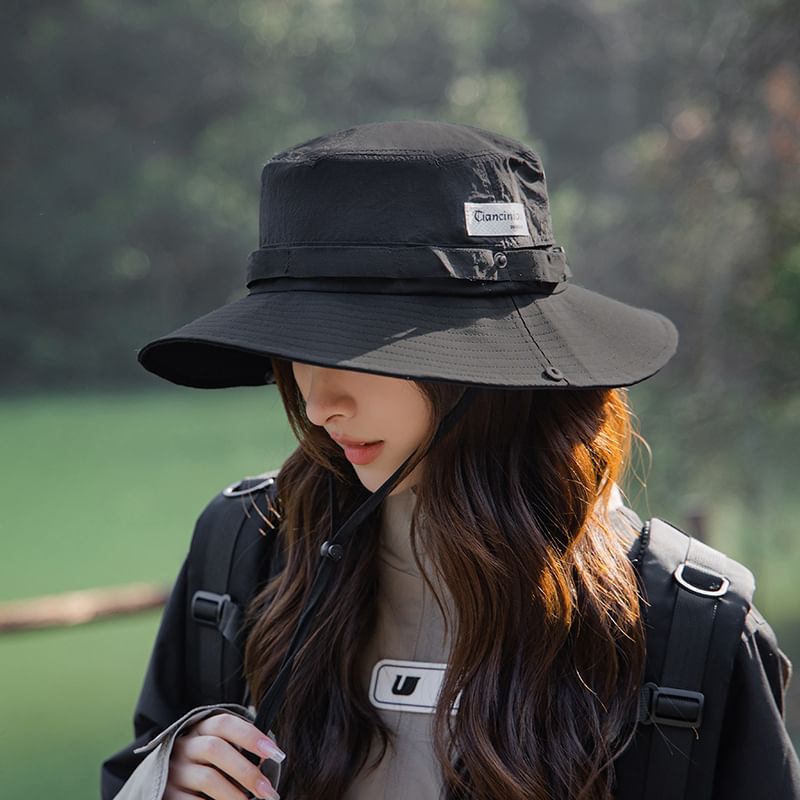 Boonie Hat Lettering Applique