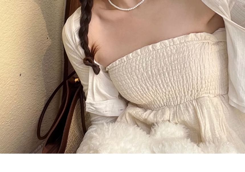 Knit Eyelet Bucket Hat