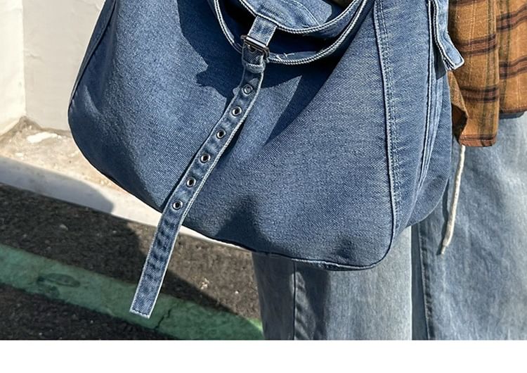 Denim Crossbody Bag