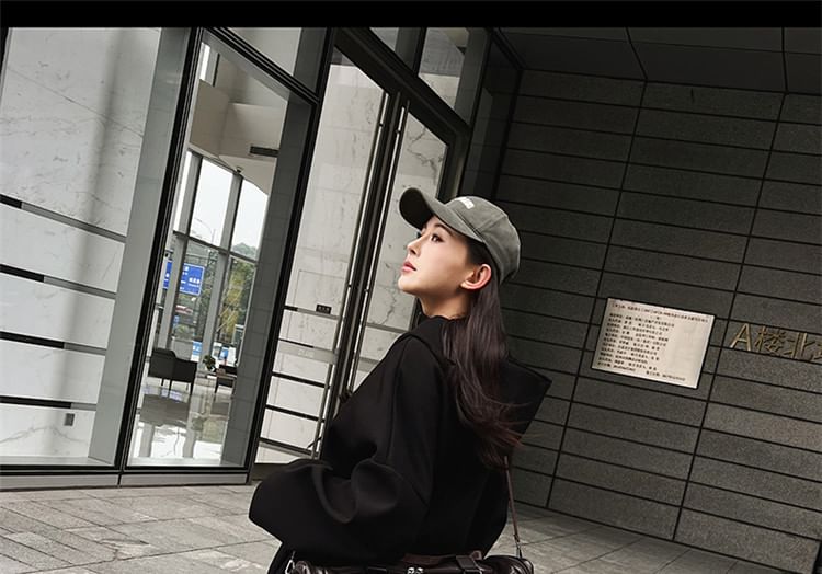 Leather Multi-Pocket Carryall Faux