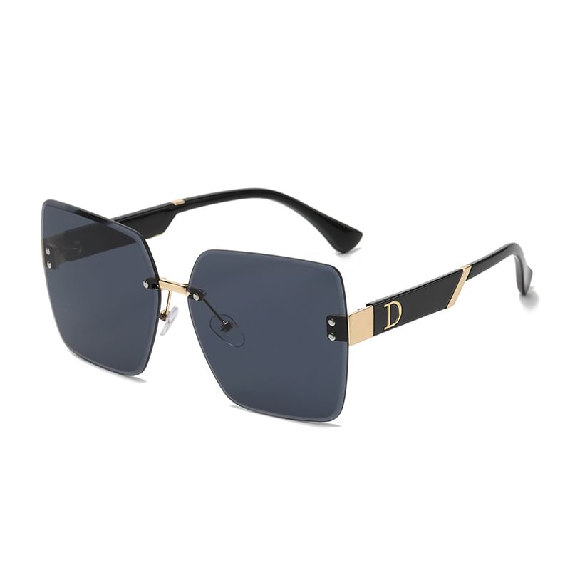 Gradient Frameless Sunglasses Square