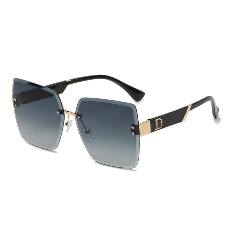 Gradient Frameless Sunglasses Square